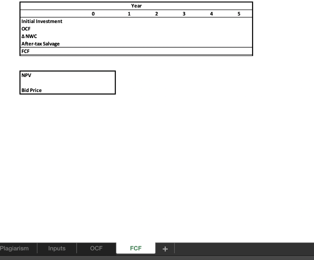 Bidding Problem (Excel Solver) Alton Enterprises needs someone to supply it with
