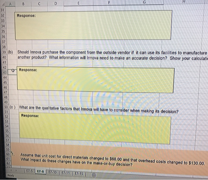 units of the component IMC2 every month to manufacture one of its