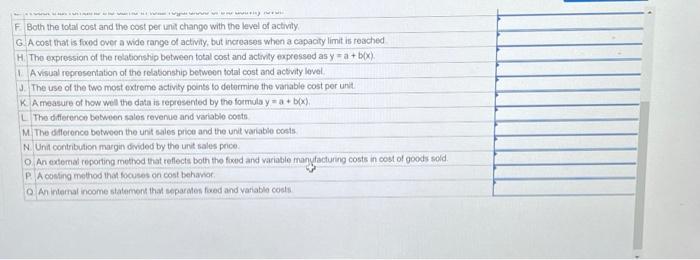 term in the dropdown provided. (Select "None of these are correct" if