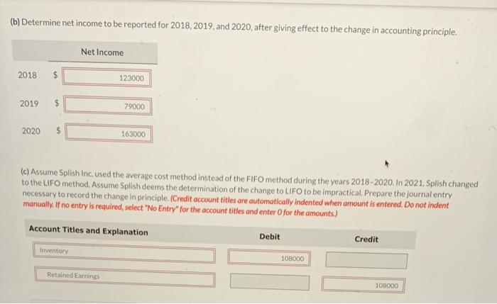 began operations on January 1, 2018, and uses the FIFO method of