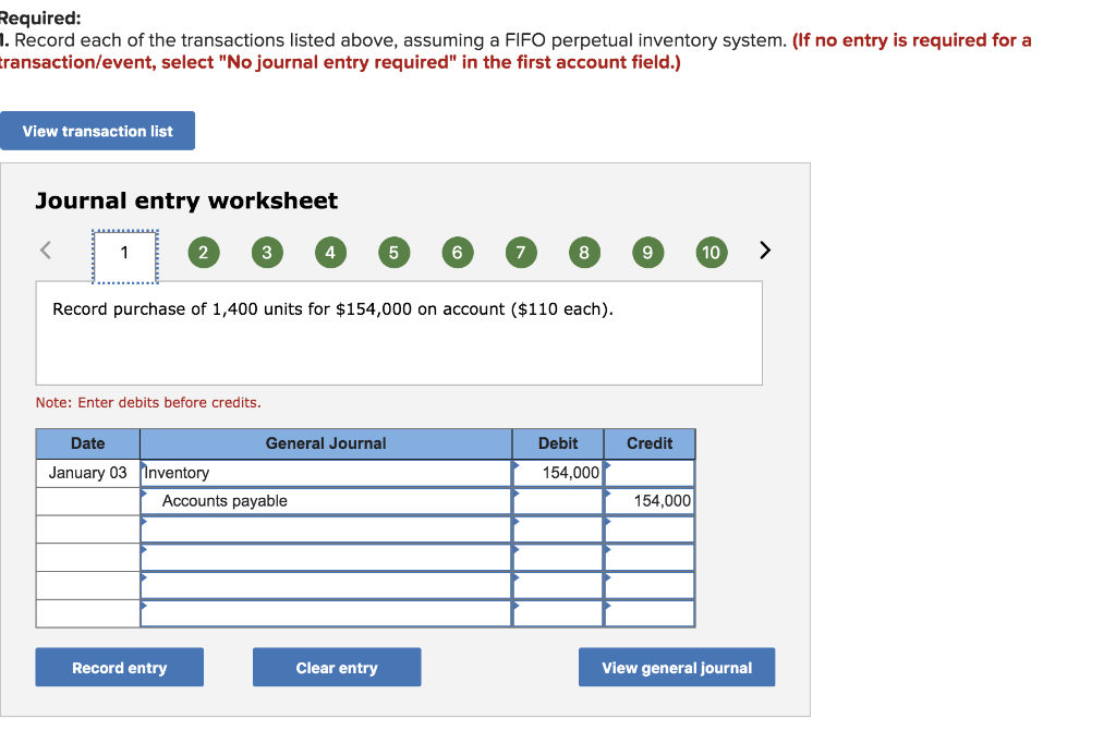 cycle using inventory transactions (L06-2, 6-3, 6-5, 6-6, 6-7) [The following information