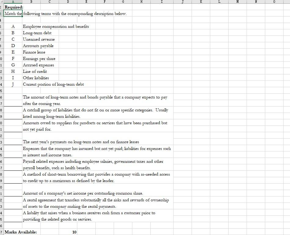 B C D E F G H I K L M