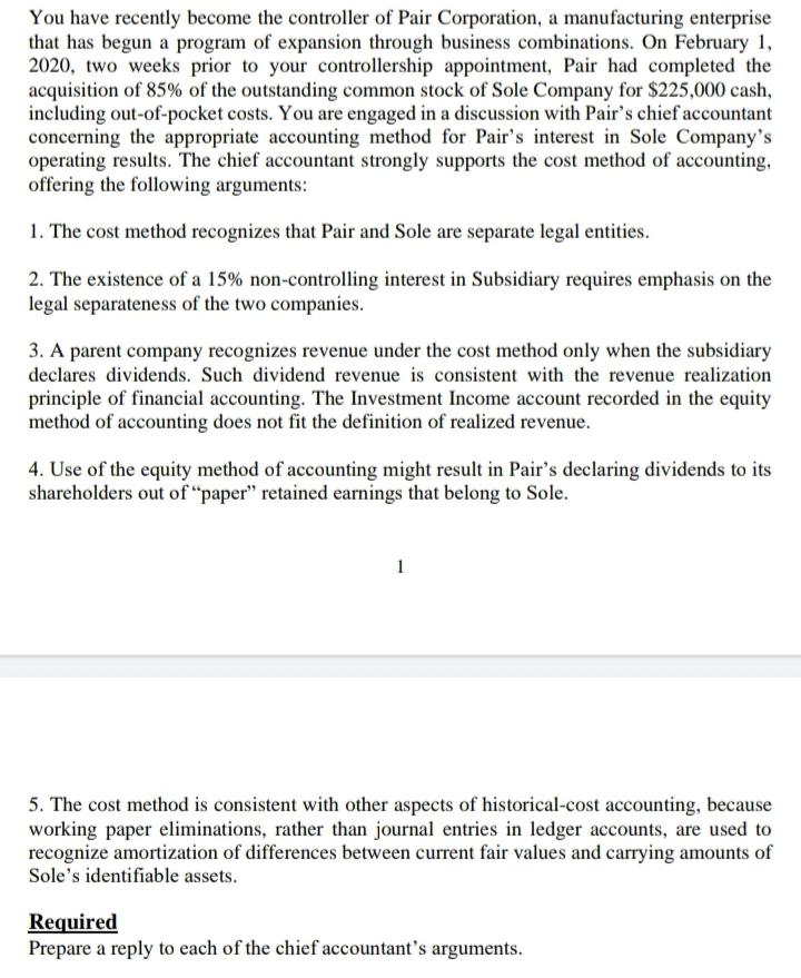 I need another solution to the pre-existing question please You have recently