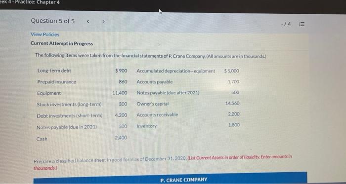practice q5 please see the drop down with the options zek 4.