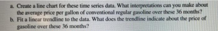 prices in the United States for 36 consecutive months: Month 2 3