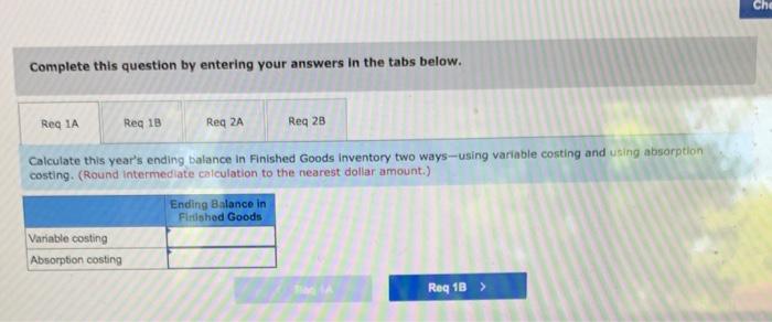 Variable manufacturing overhead Variable selling and administrative expenses Pixed costs per years