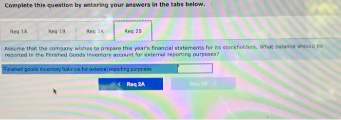 were sold. The Finished Goods inventory account at the end of this