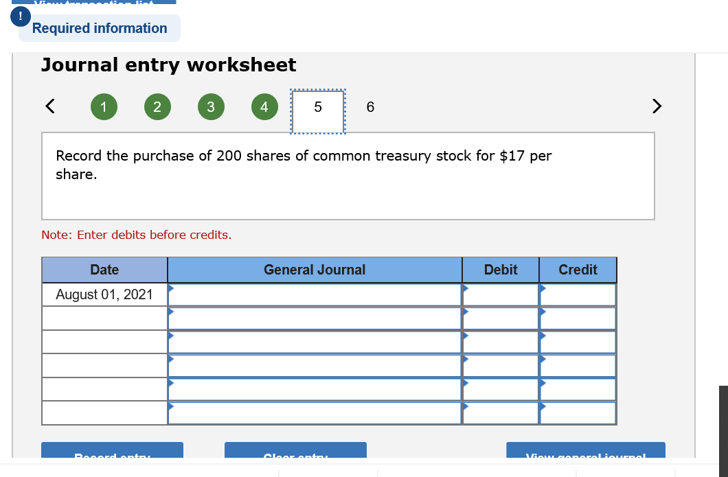 common stock have been issued. The following transactions affect stockholders equity during