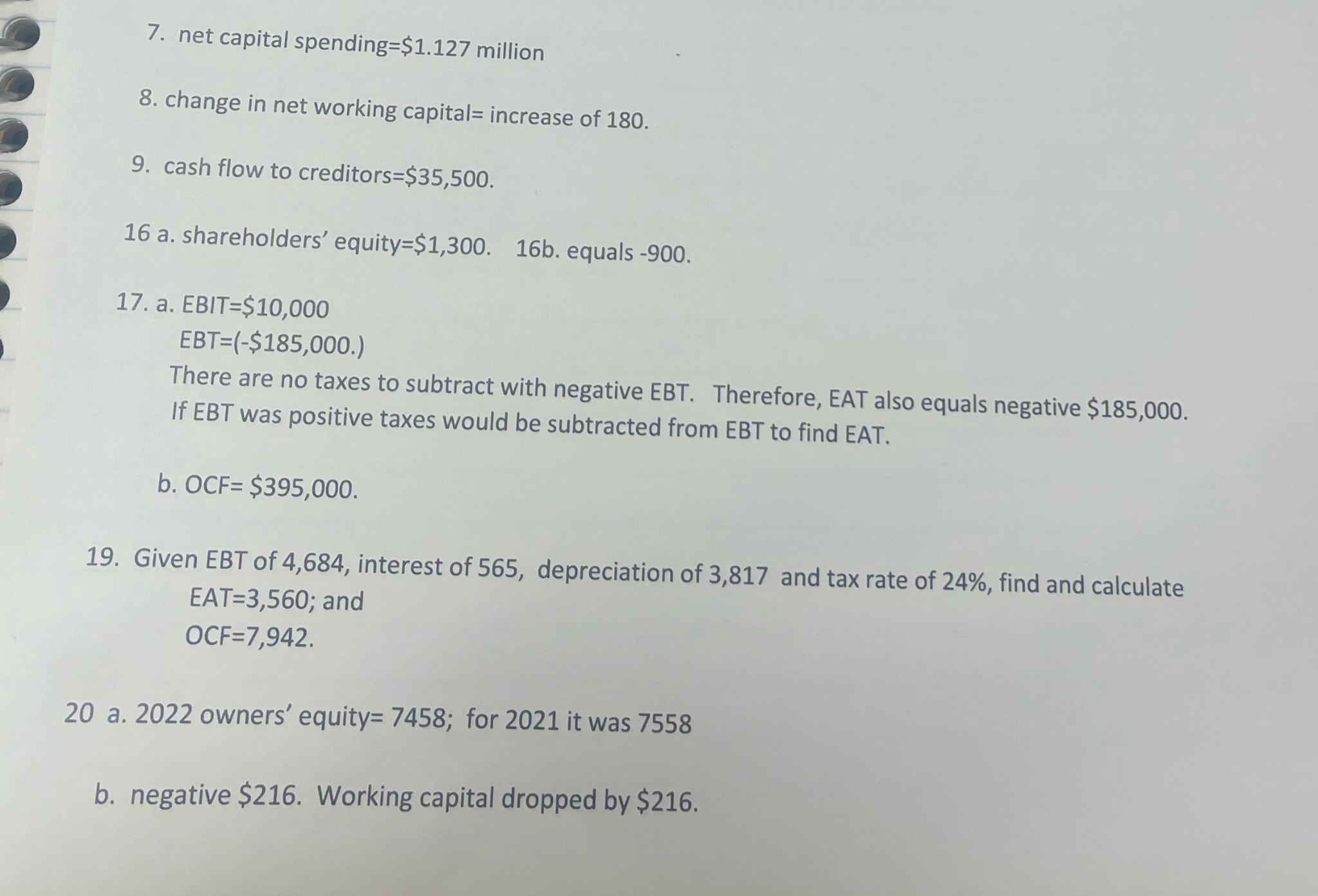  Chapter 2 Answers to Problems 2.1 Rasputin Corp., p.42,Chapter Review and