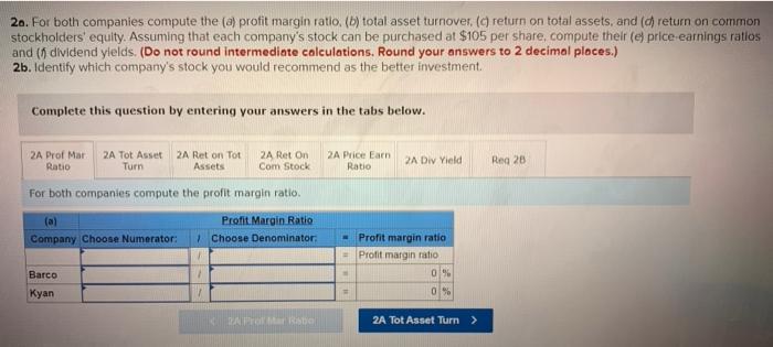 Information applies to the questions displayed below.) Summary information from the financial