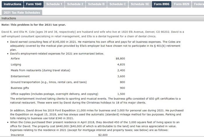  Please help filling out the actual IRS forms attached at the