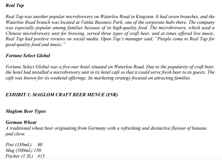 MAGLOM KITCHEN + BREWERY: A QUEST FOR SURVIVAL On the evening of