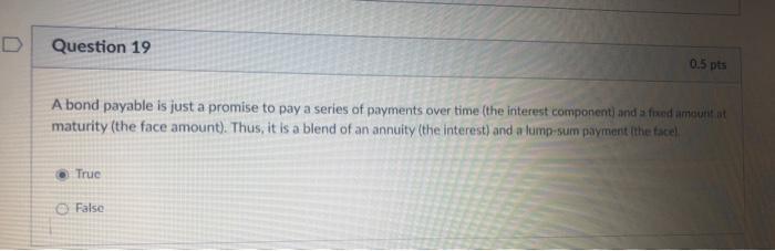 refers to borrowing money from creditors. True False Equity financing refers to