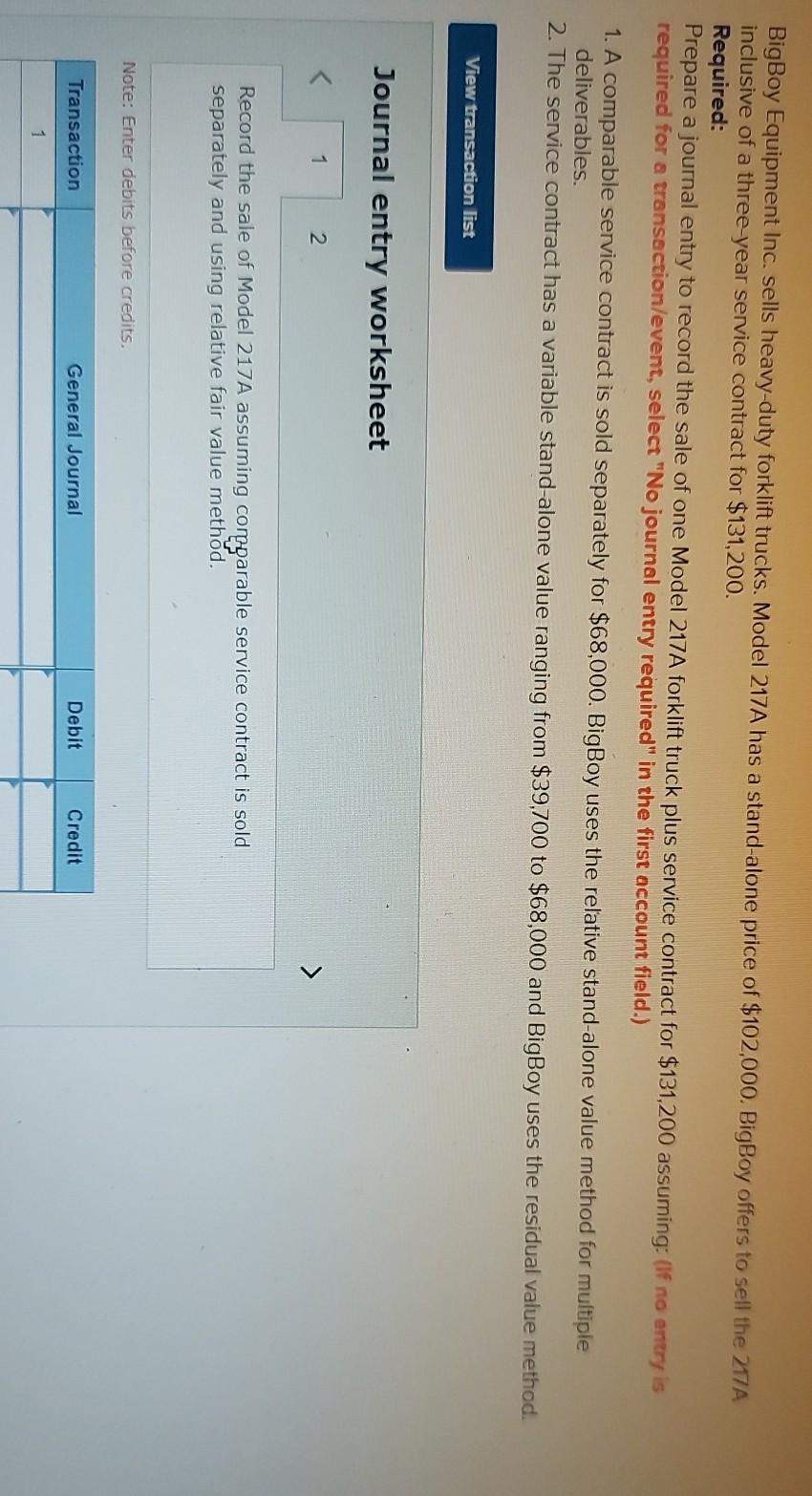 3-year service maintenance contract for the equipment Arrow sells separately the equipment