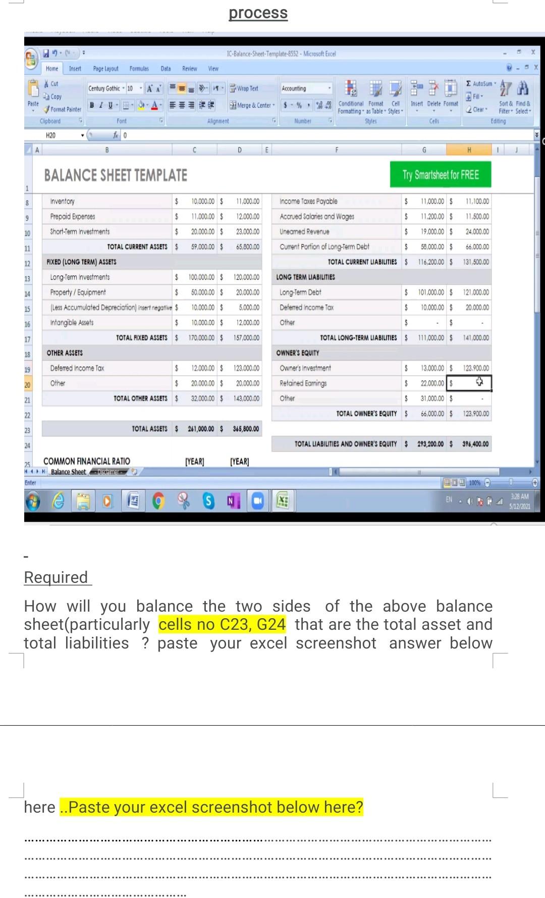 Old MathJax webview Given below is a screen shot for a balance