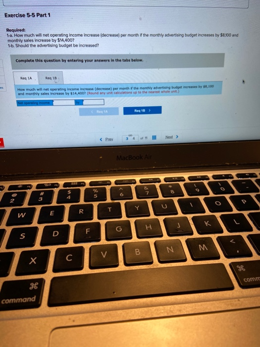 Price, and Volume (L05-4) (The following information applies to the questions displayed