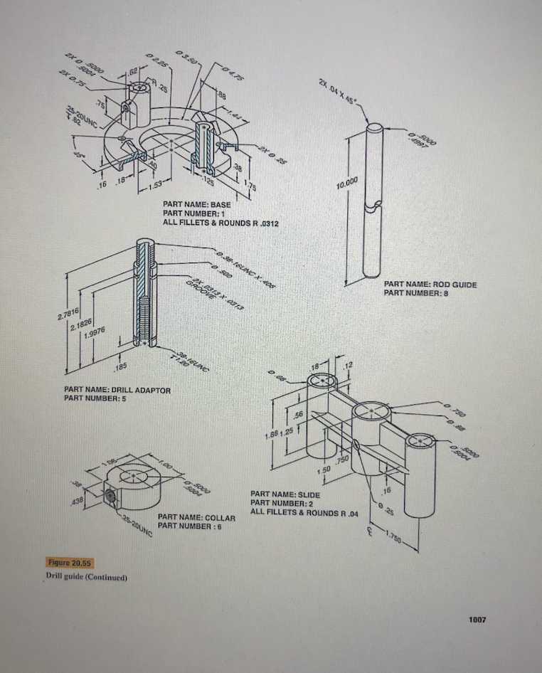 working drawings checklist, such that: . . . You may use sheets