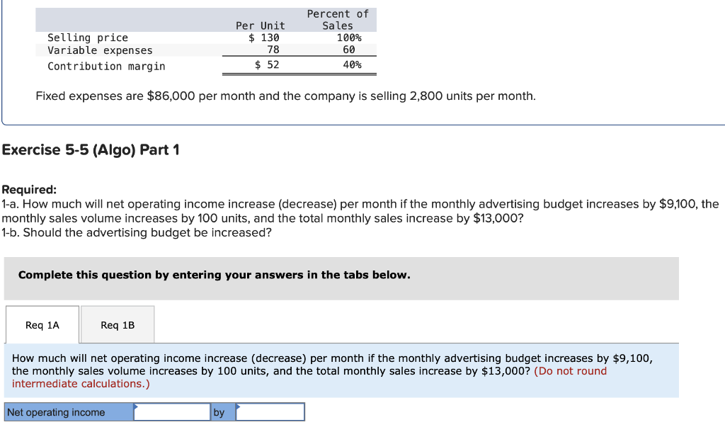  Data for Hermann Corporation are shown below: Per Unit Percent of