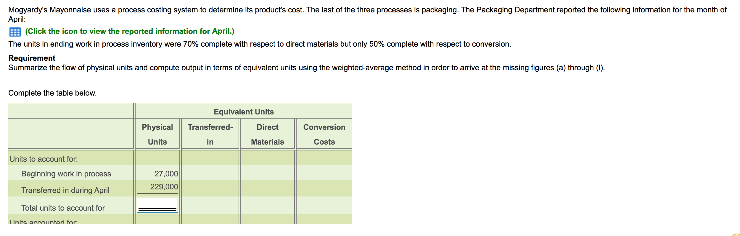Please read the full question as the program does not allow me