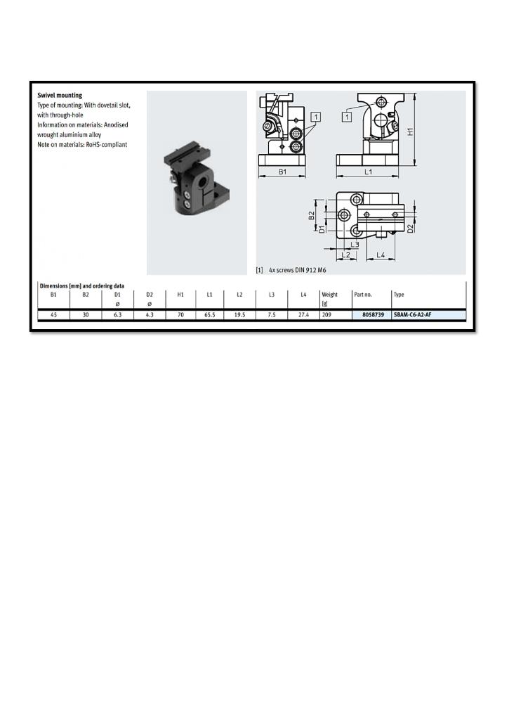 quality control; the VS needs to be mounted to the line above