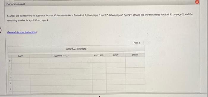 for the camping Operations is provided below The following transactions took place