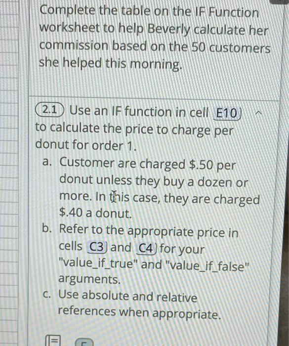 Beverage 10% Sales > $5 $5.00 1% Sales > $10 $10.00 2%