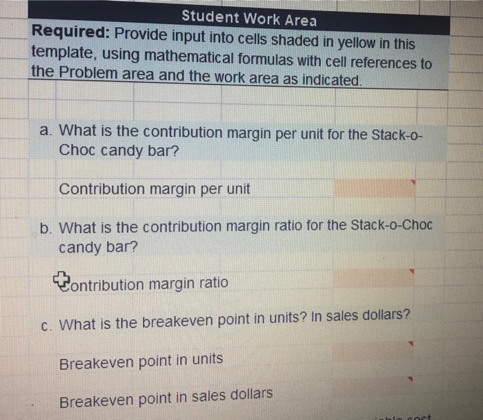 4 PROBLEM 5 Scott Confectionery sells Stack-o-Choc candy bars, Information 6 concerning