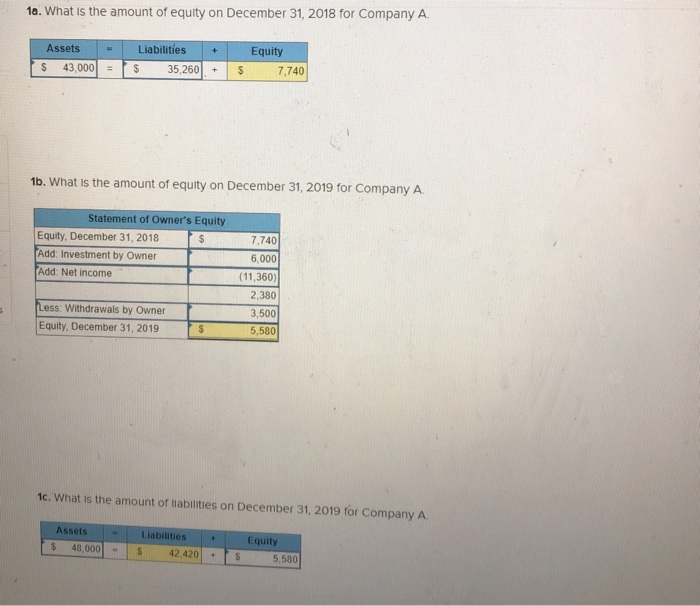 fer comes 1 IL L. Problem 1-2A Part 1 1. What is