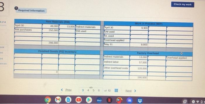 Company, which produces special-order security products and uses a job order costing