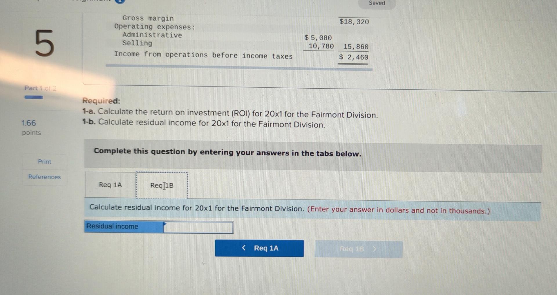 and the return on investment that would be great! LO Required information