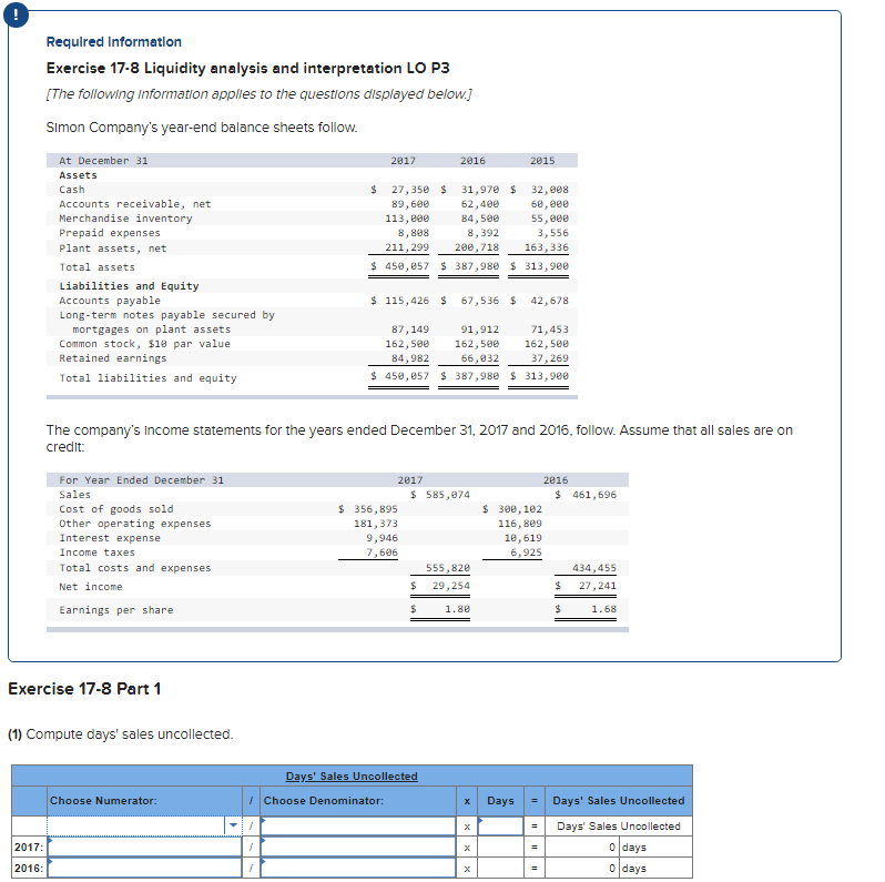 1 decimal place.) % GOMEZ CORPORATION Comparative Income Statements For Years Ended