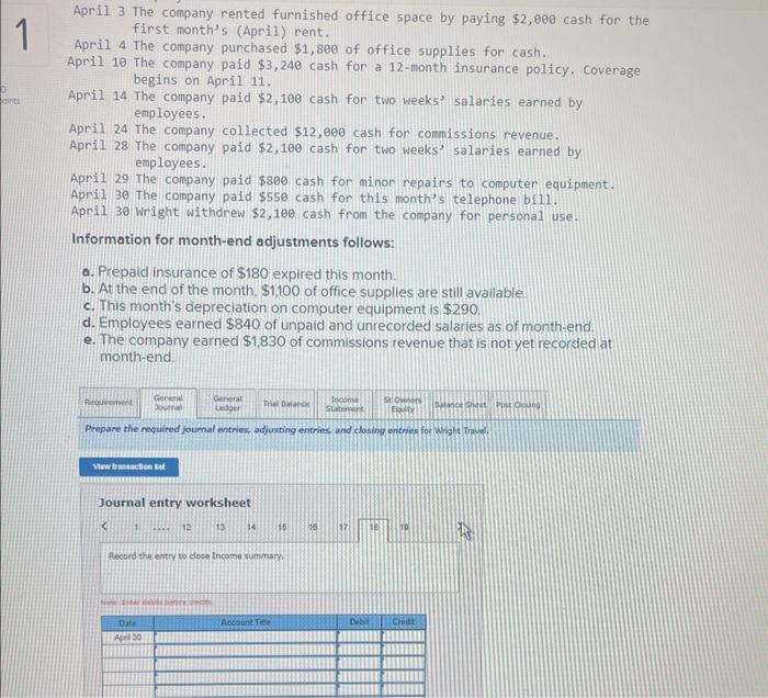 at month-end. Each journal entry is posted automatically to the general edger.