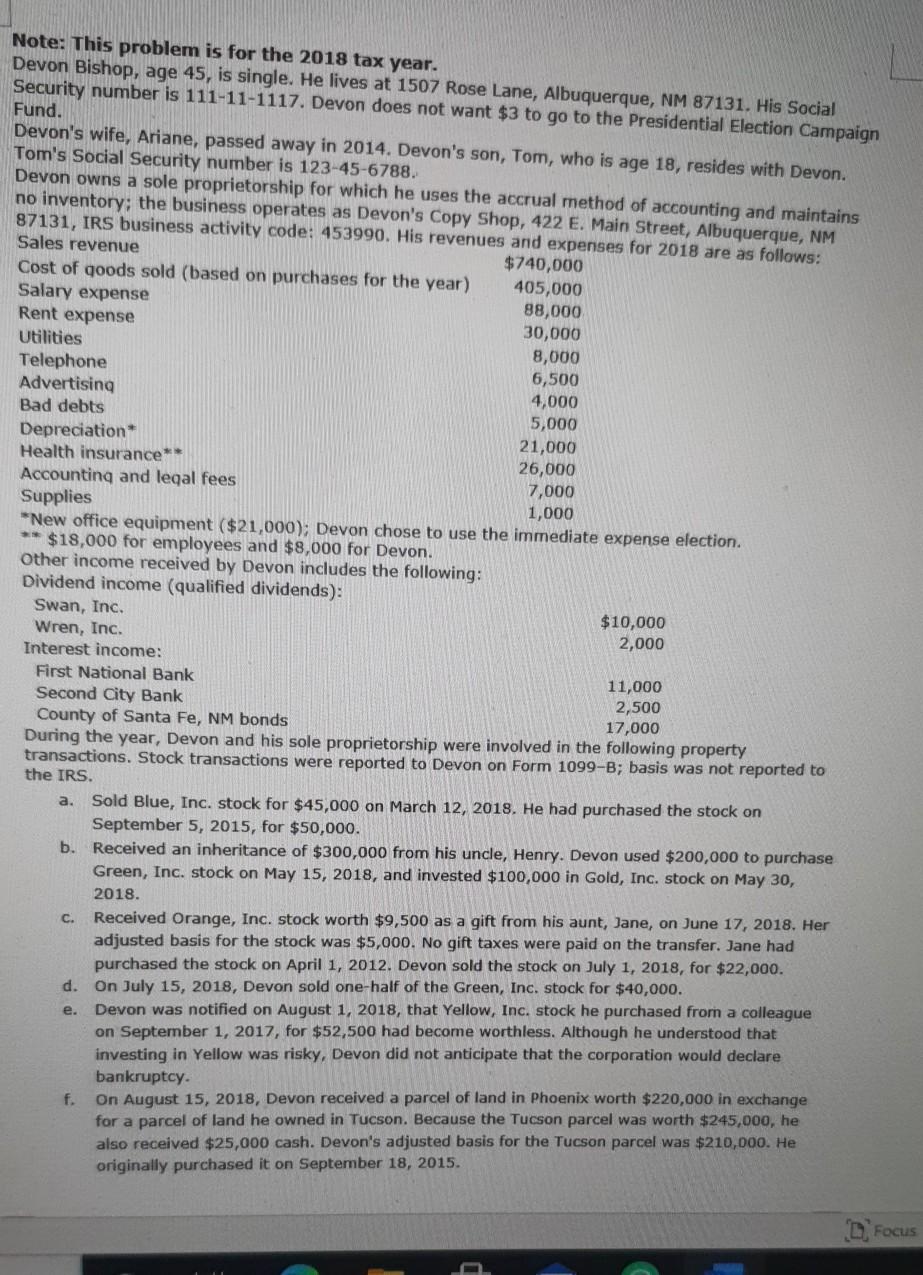  please answer schedule a, schedule b schedule c and schedule d