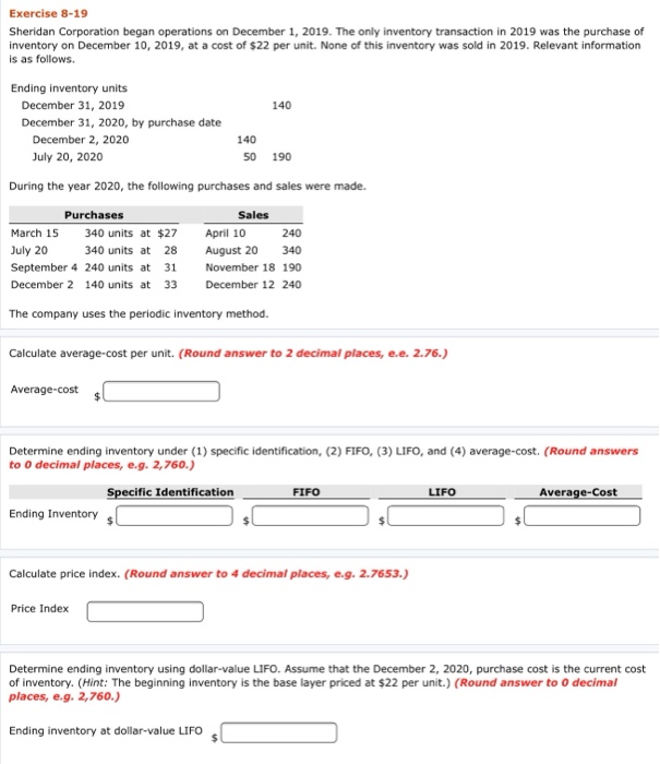 Please provide the correct solution for this question. Thank you! Exercise