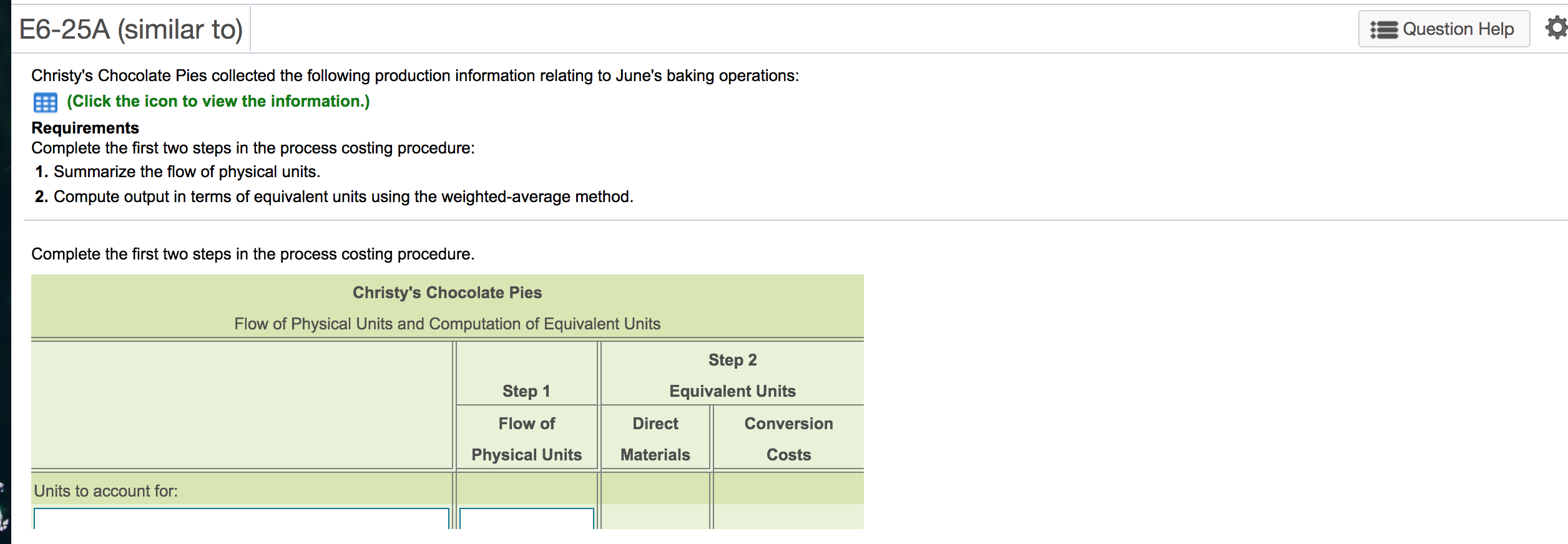 Please read the full question as the program does not allow me