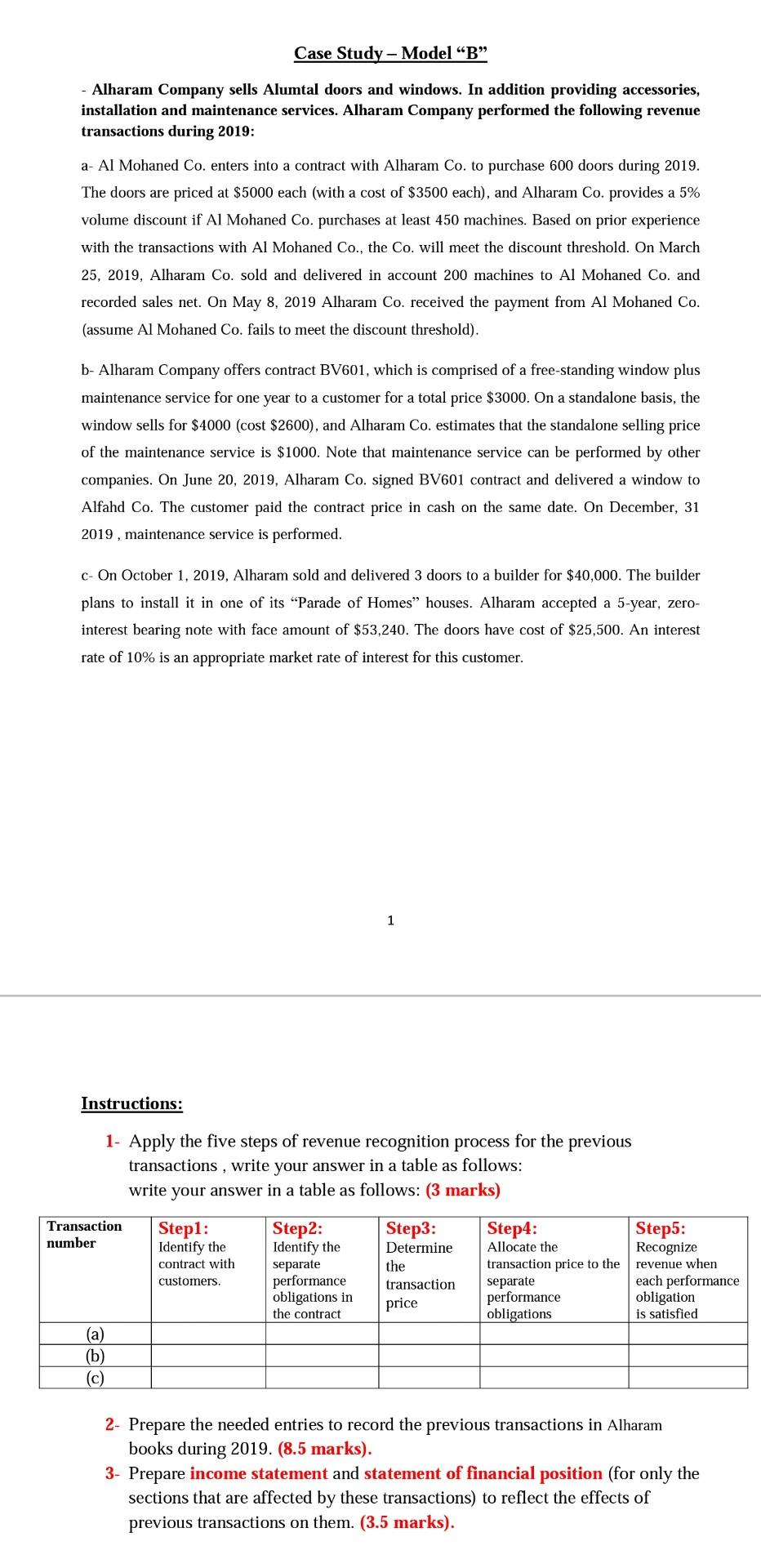 I wana the answer of the case study Case Study -