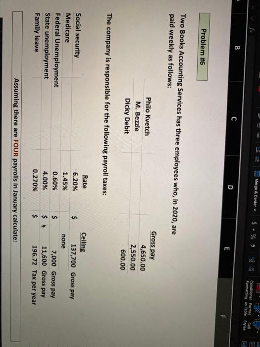  Merge & Center $ - % Conditional Format Cell Formatting as
