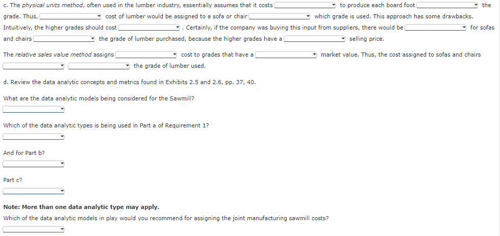 not/can FIFO/weighted average 5. c. favorable/unfavorable 8. increase/decrease easily/difficult to increase/decrease easily/difficult