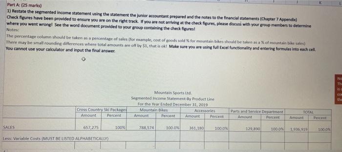 to date as shown in the company's overall income statement in Question