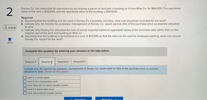 land with a building on it from Bibb Co. for $86000. The