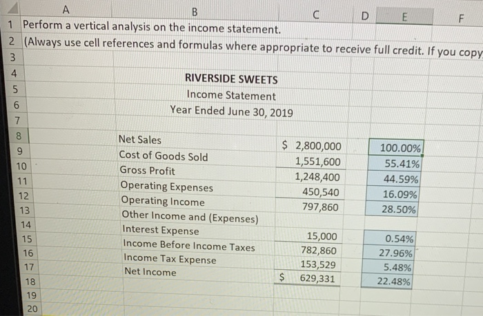 19 20 21 Working Capital Current Ratio Acid-Test (Quick) Ratio Cash Ratio