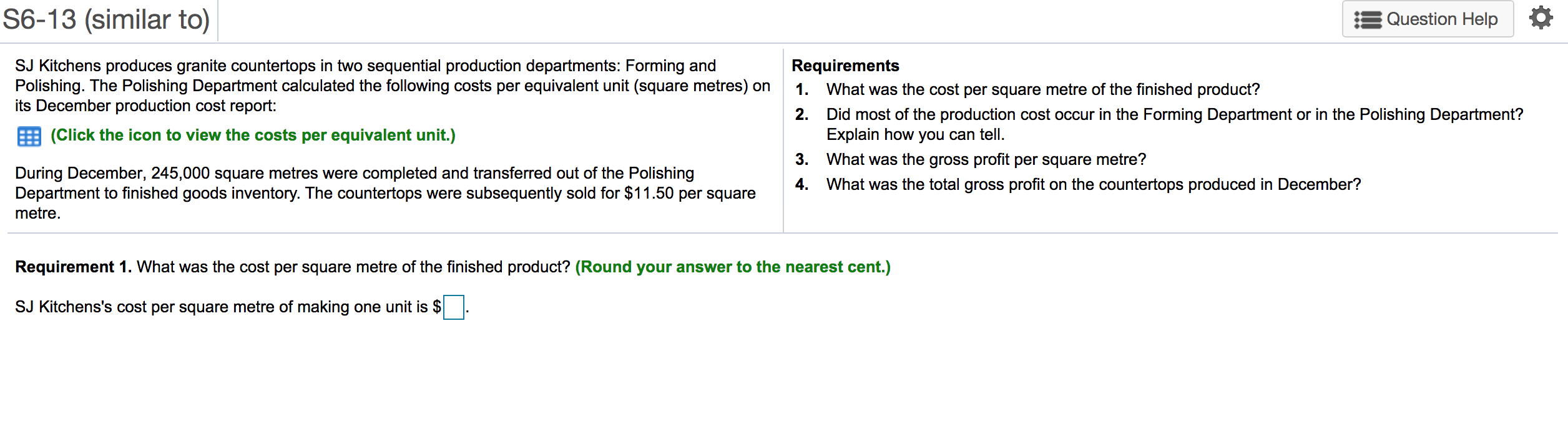 Please read the full question as the program does not allow me