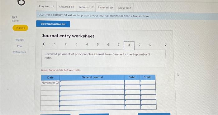 a time extension on the past-due account receivable of Mulan Company. Note:
