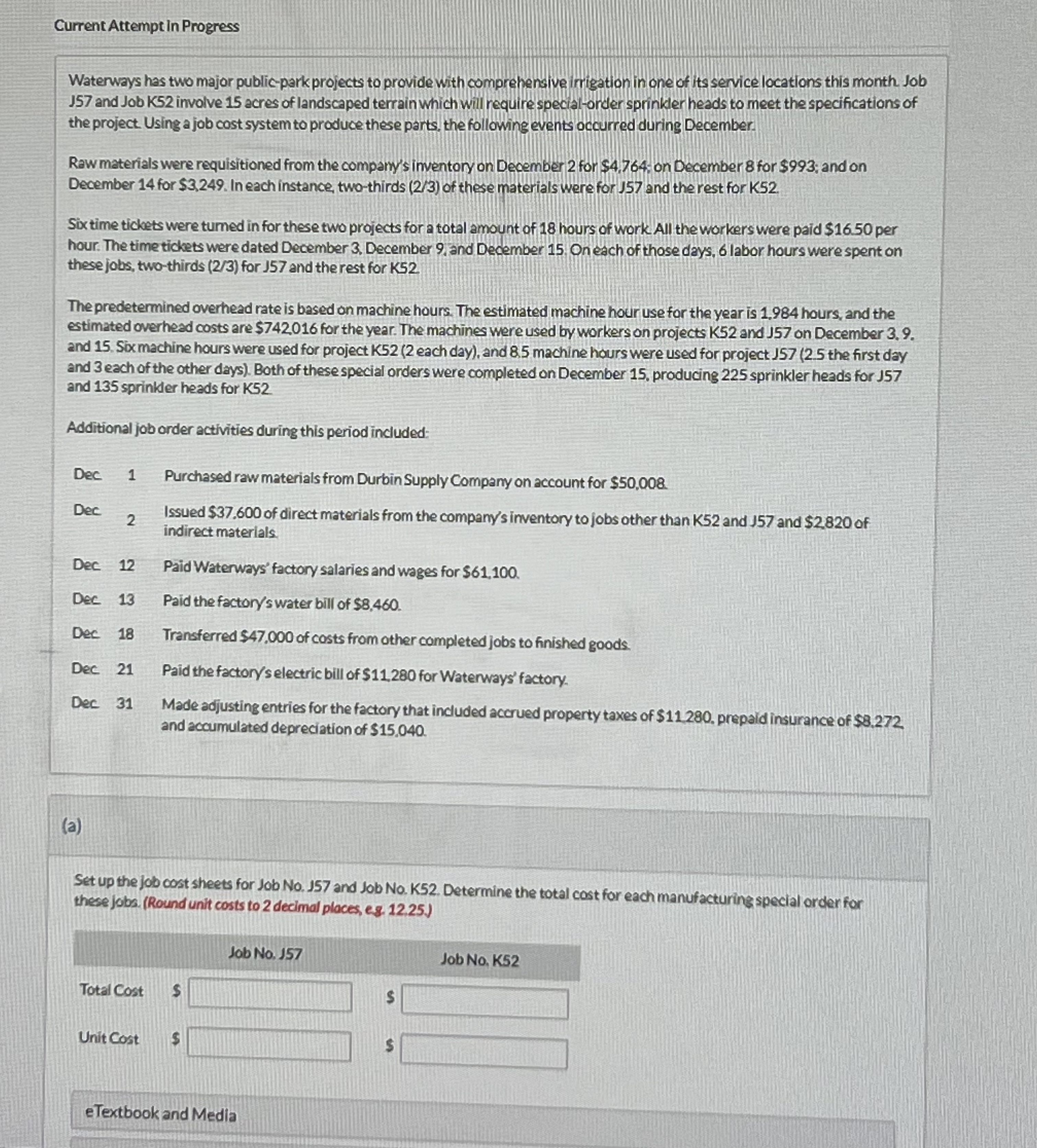  Current Attempt in Progress Waterways has two major public-park projects to