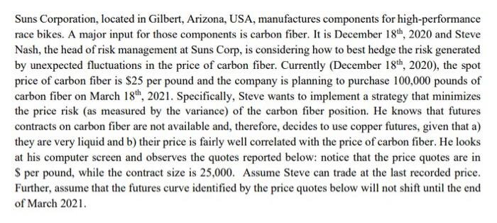 December 18th, 2020 and Steve Nash, the head of risk management at