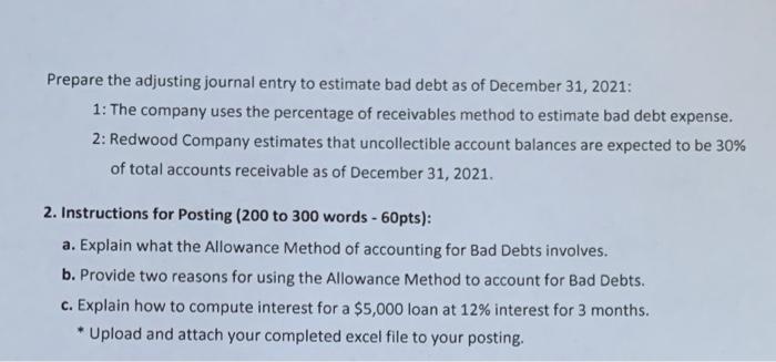 Ch8 video provides step-by-step instructions to complete this problem. As of January