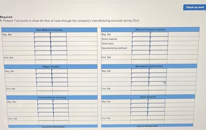 following information applies to the questions displayed below.) Reimel Furniture Company, Inc.,