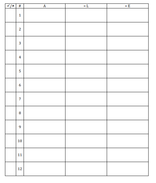 the firm below. When completing the transaction ledger, make sure to write