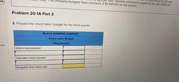 below) Black Diamond Company produces snow skls. Each skl requires 2 pounds
