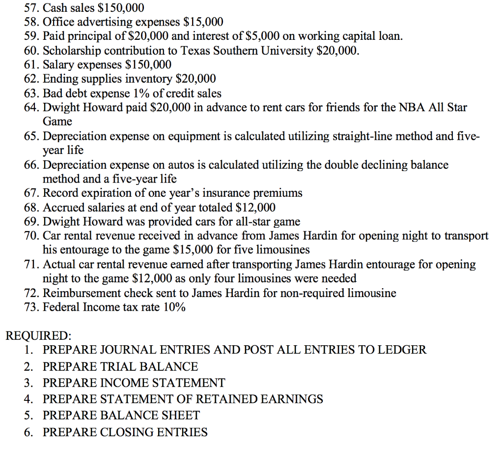  just answer the excel sheet (the journal entries) with the type